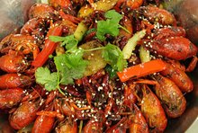 超級(jí)好吃的干鍋蝦，聞著香，吃著爽！